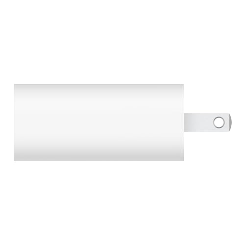 Belkin USB C Charger Block 25W - Power Delivery PPS Super Fast Charging - Apple iPhone 17, Air, Pro, AirPods, Samsung Galaxy S25, iPad, AirPods, Google Pixel 10, Nintendo Switch 2 & More - White - style: Old Gen