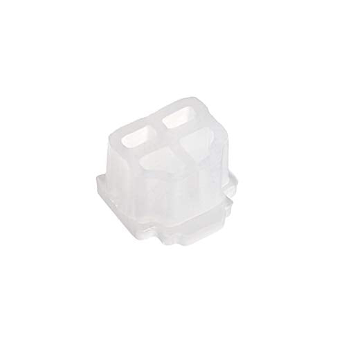 uxcell 10pcs RJ11 Silicone Protector Telephone Modular Port Anti Dust Cap Cover 9.5mmx7.5mm Clear