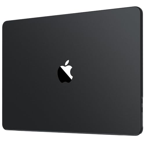 Soonjet for MacBook Pro 16 inch Case M5 M4 M3 M2 M1 2026-2021 Laptop Cover | 100% Color Match, Space Black Clear Matte, Anti Scratch & Fingerprint & Crack, Protective Hard Shell, Ultra Thin, Snap on Fit - color: Space Black Clear