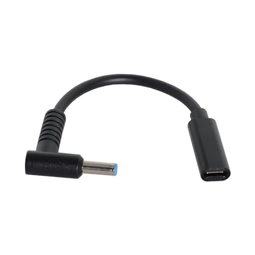JSER Type C USB-C Female Input to DC 4.5x3.0mm Power PD DC 20V 65W Charge Cable fit Compatible for Laptop 18-20V (4.5x3.0mm) - style: DC 4.5*3.0mm