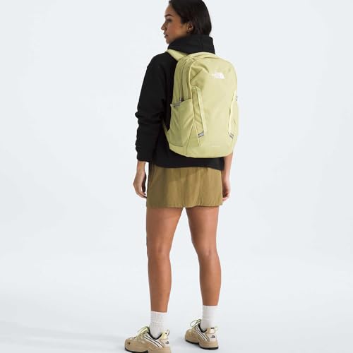 The North Face Women's Vault Everyday Laptop Backpack - Commuter Travel Bag, Water-Repellent, Spacious Main Compartment, Pear/Lemon Mist, One Size - color: Pear/Lemon Mist
