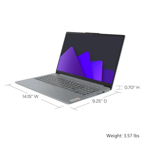 Delca Customized Laptop Made with Lenovo IdeaPad Slim 3i Business Laptop | 15.6" FHD Anti-Glare | Intel 10-core i5-1335U | 16GB DDR5 256GB/512GB/1TB/2TB SSD | Wi-Fi 6 Long Battery Life Win 11