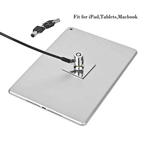 Laptop Cable Lock, Hardware Security Cable Lock with Keys, Anti Theft Combination Lock Compatible with Laptop Monitor Tablet Surface Projector and Other Electronic Devices (1 Pack) - size: 1 Pack