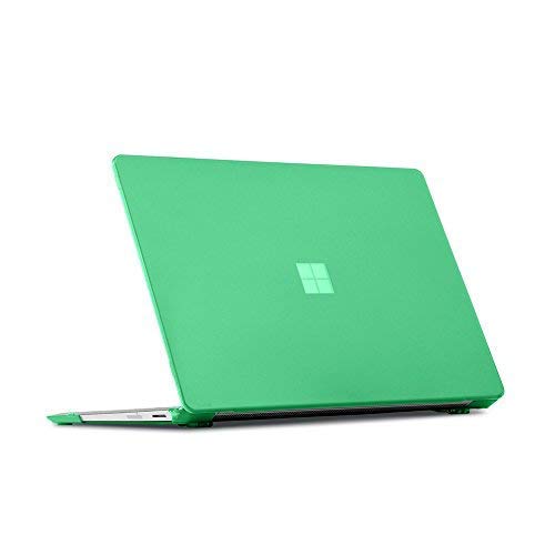 mCover Hard Case Only Compatible for 13.5" Microsoft Surface Laptop (5/4 / 3/2 / 1) with Alcantara Keyboard - Green - color: Green