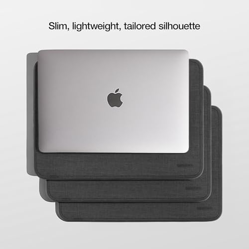 Incase ICON Sleeve with Woolenex - MacBook Air 13 inch Case - M5 2026, M4 2025, M3 M2 2024-2022 - Fitted MacBook Case, Laptop Sleeve, Hard Cover, Durable, Lightweight - Graphite - color: Graphite