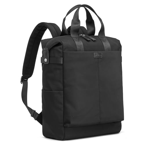 G4Free Protective 16" Laptop Backpack, Large Work Bag for Men Women, Slim Casual Backpacks for Travel, College, Business, Black - color: Black
