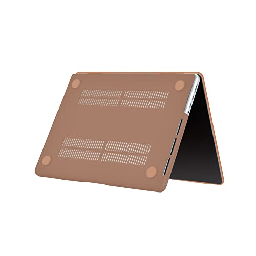 Se7enline Compatible with 2021/2022/2023/2024 MacBook Pro 16 inch Case Hard Shell Laptop Cover for 16-inch MacBook Pro Model A2485 A2780 A2991 A3403 M4 M3 M2 M1&Keyboard Skin,Gold | 2 in 1 Matte Hard Shell Laptop Case with Keyboard Cover Anti-Scratch Heat
