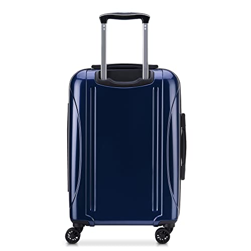DELSEY PARIS Helium Aero Hardside Expandable Luggage with Spinner Wheels, Blue Cobalt, 2-Piece Set (21/28) - color: Blue Cobalt, size: 2-Piece Set (21/28)