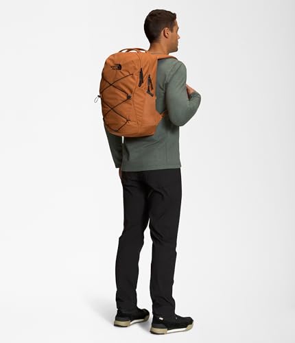 The North Face Jester Everyday Laptop Backpack, Leather Brwn/Blk-NPF, OSFA | Commuter Daypack, Water Repellent, Laptop Sleeve - color: Leather Brown/Tnf Black-npf