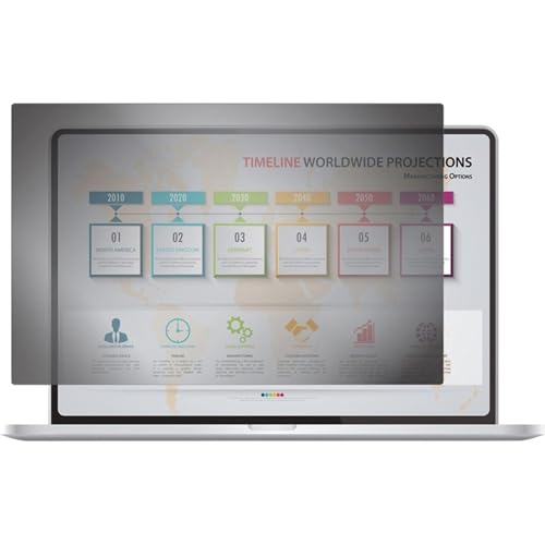 PrivacyView Privacy Filter for 13.3" Widescreen Laptop/Notebook (16:9) Monitor