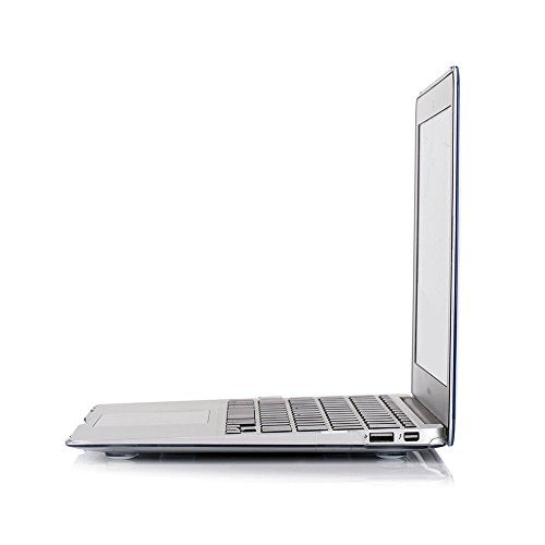 RUBAN Case for MacBook Air 11 Inch Release (A1370/A1465) - Slim Snap On Hard Shell Protective Cover and Keyboard Cover for MacBook Air 11, Crystal Clear - color: Crystal Clear