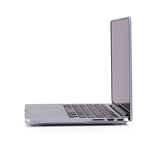 RUBAN Case Compatible with MacBook Pro 13 inch 2015 2014 2013 2012 (A1502 & A1425 Models), Plastic Hard Shell Case & Keyboard Cover for Old Version MacBook Pro Retina 13 Inch, Frost White - color: Frost Clear