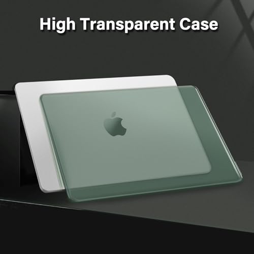 MOSISO Compatible with MacBook Pro 14 inch Case M5 2026 M4 M3 M2 M1 2025-2021, Ultra-Thin Seamlessly Closes Scratches & Fingerprints Resistant Matte Finish Protective Hard Shell Case, Emerald Green - color: Emerald Green