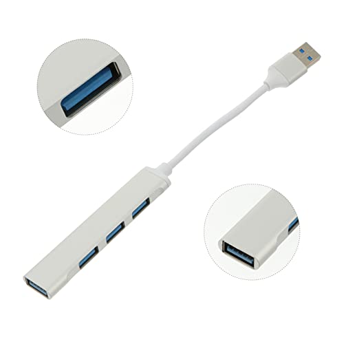 jojofuny Laptop USB Hub Slim c Device USB Splitter Dongles 4 Port USB Hub Multi-Port USB Hub
