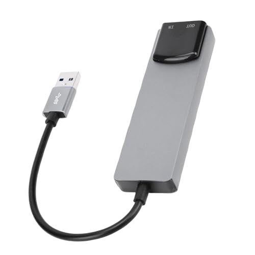 7.1 USB Surround Sound Card, External Sound Card for PC Laptop with SPDIF Digital High Resolution Audio, for Gaming Movies Music