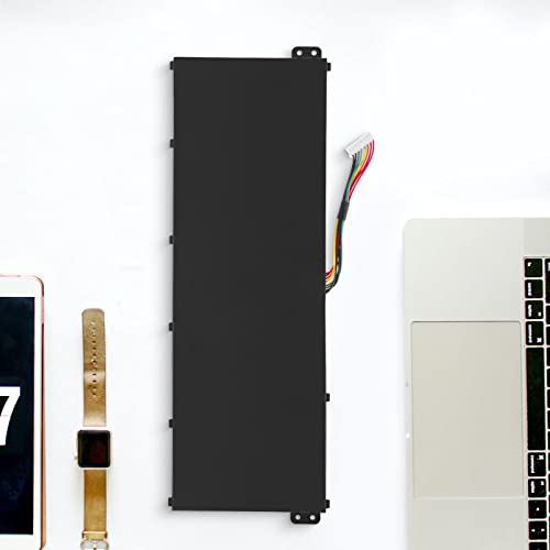 Futurebatt AP16M5J Laptop Battery for Acer Aspire A114-31 A314-31 A315-21 A315-51 A515-51 ES1-523-24CW ES1-523-20DG 2ICP4/80/104 - size: AP16M5J 12.36×5.00×0.73 in