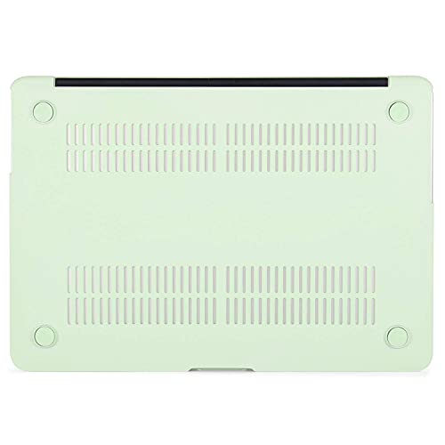 MOSISO Case Compatible with MacBook Air 13 inch A1369 A1466, Honeydew Green | Plastic Hard Shell & Keyboard Cover & Screen Protector Compatible with MacBook Air 13 (Older Version 2010 - end 2017) - color: Honeydew Green