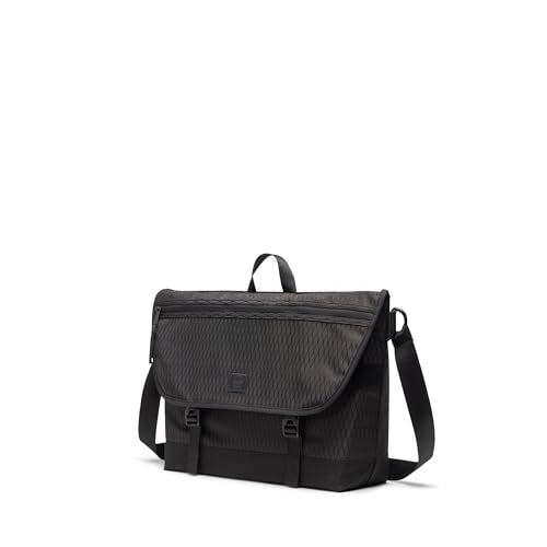 Herschel Supply Co. Cove Messenger - color: Black Diamond/Black, size: Medium