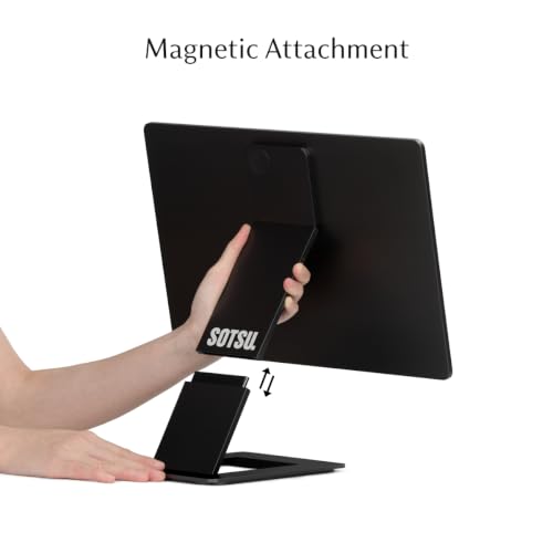 SOTSU FlipAction Pro 16" Gen 2 | 2.5K Portable Monitor | 2560 x 1600 (WQXGA) | 120 Hz | 100% DCI-P3 | 400 Nits | Pivot Rotate | Full Metal CNC | Perfect Match for Mac and Windows (Universe Black) - color: Universe Black