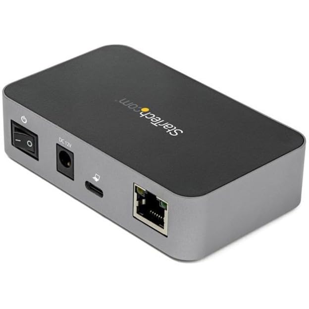 StarTech 3-Port USB-C Hub with GbE, 10Gbps, TAA, Wake-on-LAN (HB31C2A1CGS) | 2x USB-A, 1x USB-C, Gigabit Ethernet RJ45, VLAN tagging, 9K jumbo frames, BC 1.2 phone fast charge, 24W - style: 3 Port |2x USB-A & 1x USB-C
