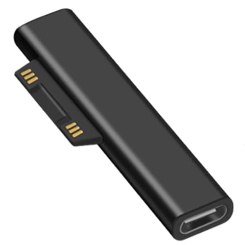 PD USB C to DC Adapter 15V 4A 60W, 100WPD Type USB C to Surface Adapter Made for Surface Pro 7/Pro 6/Pro 5/Pro 4/Pro 3,Surface Laptop 4/3/2/1,Surface Book, Surface Go 3/2/1 Series - style: Surface 65W