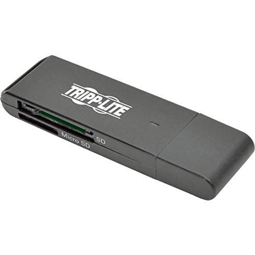 Tripp Lite USB 3.0 SuperSpeed SD/Micro SD Adapter, Memory Card Media Reader 5 Gbps (U352-000-SD) , black - style: SDXC/SDHC