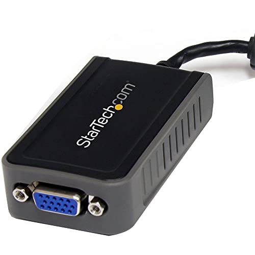 StarTech.com USB 2.0 to VGA Adapter, USB to VGA Monitor Converter for Windows, 1440x900 (no support for macOS/ChromeOS/Linux) - style: 1440p x 900p