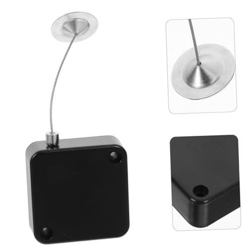 Veemoon 3pcs Automatic Theft Cable Case Retractable Laptop Cable Lock Organizer Box Remote Control Security Lock