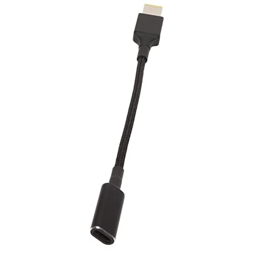 USB C to Slim Tip Charging Adapter 100W Aluminium Alloy DC Laptop Charging Cord for Yoga T Series, Z Series