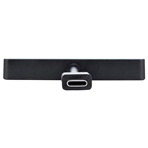 Targus USB-C to 2-Port USB 3.0 and 1 USB-C Hub with Power Pass-Through, 2.5 x 2.44 x 0.63 Inches, Black (ACH928USZ) - style: USB-C to 2-Port USB 3.0 and 1 USB-C Hub