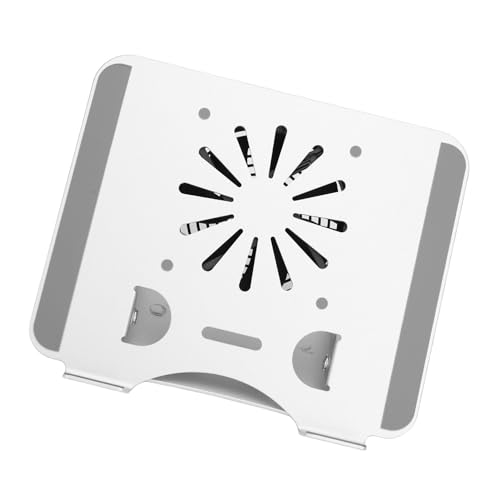 Laptop Cooler Stand Aluminum Alloy Foldable Laptop Fan Stand for Up to 17in Laptops and Tablets Height USB Cooling for Office Travel Gaming Study