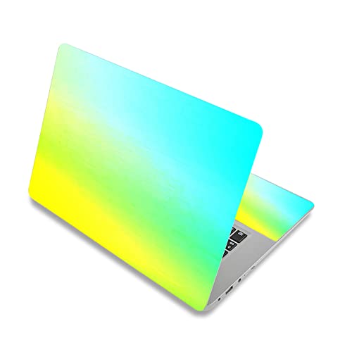 Laptop Skin Sticker Decal,12" 13" 13.3" 14" 15" 15.4" 15.6 inch Laptop Skin Sticker Cover Art Decal Protector Notebook PC 15.6" Universal Vinyl Cover (Gradient Color 1) - color: Gradient Color 1