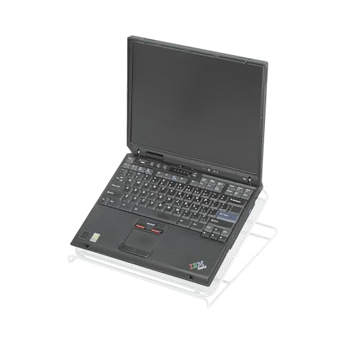 Safco Onyx Mesh Adjustable Ventilated Tabletop Laptop, Tablet Stand, Ergonomic Lift Stand' Silver - color: Silver