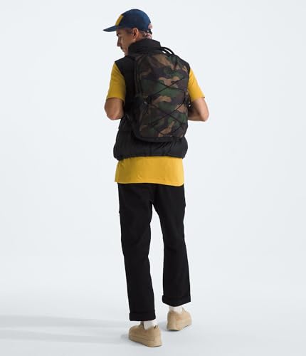 The North Face Jester Everyday Laptop Backpack, Blk Camo/Blk, OSFA | Commuter Daypack, Water Repellent, Laptop Sleeve - color: Tnf Black Camo/Tnf Black