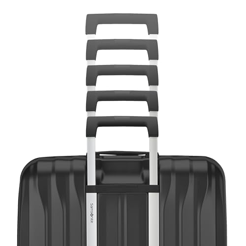 Samsonite UpLIFT X-Large Checked Hardside Luggage with Spinner Wheels - Airline-Approved, TSA Lock, Adjustable Handle System - Polycarbonate Hard Suitcase for Ultra Lightweight Travel - Phantom Black - color: Phantom Black, size: X-Large Checked