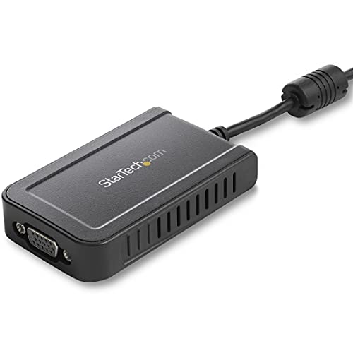StarTech USB-A 2.0 to VGA Adapter, 1080p, TAA, USB powered (USB2VGAE3) | USB to VGA monitor converter, External video card, Up to five adapters per source, Windows only - style: 1920p x 1200p