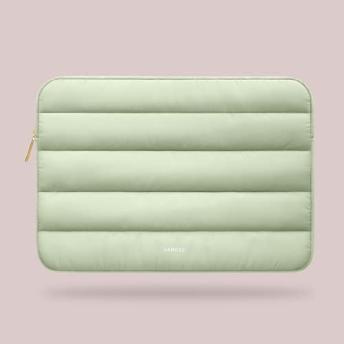 Puffer Laptop Sleeve with Zipper for 13 Inch Laptops