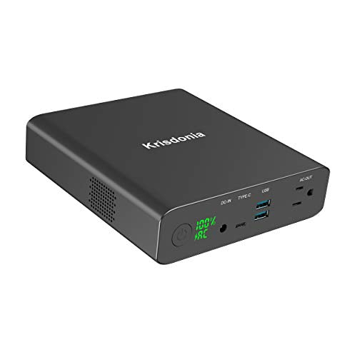 AC Outlet Portable Laptop Charger (TSA-Approved) 27000mAh 130W Travel Laptop Power Bank & External Battery Pack for MacBook, Laptop, CPAP, Projector and More