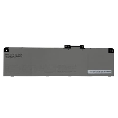 L23C4P73 Battery 52.5Wh 3392mAh Replacement for Lenovo Thinkpad T14 Gen 6 Gen 5 P14s Gen 5/6 Series SB11H56317 5B11H56416 L23M4P72 SB11H56316 5B11H56415 L23D4P71 L23B4P70 15.48V 4-Cell
