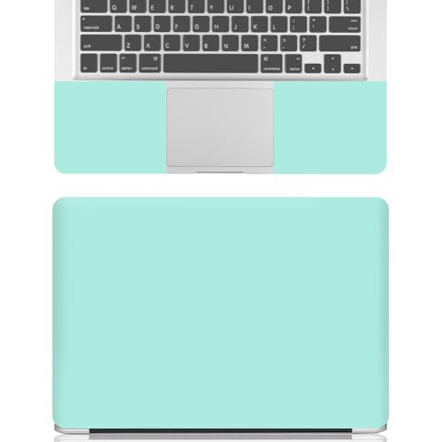 12.1 13 13.3 14 15.4 15.6 Inch Laptop Skin Decal, Laptop Skins Stickers for Notebook PC, Universal Reusable Vinyl Laptop Cover Sticker, Waterproof Art Decal Protector I Mint Green - color: Mint Green