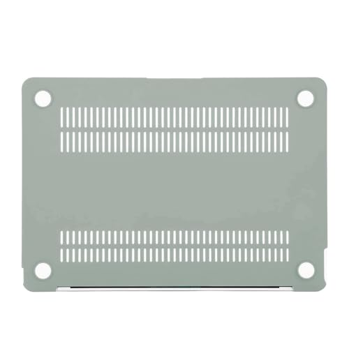 MOSISO Compatible with MacBook 12 inch Case A1534,2017-2015, Antique Green | Protective Scratch-Resistant Plastic Hard Shell Case & Keyboard Cover Skin - color: Antique Green