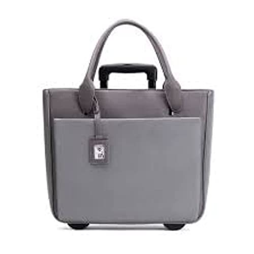 FLORLRT-03 Florence Gray Rolling Tote Case 17.3 Laptop