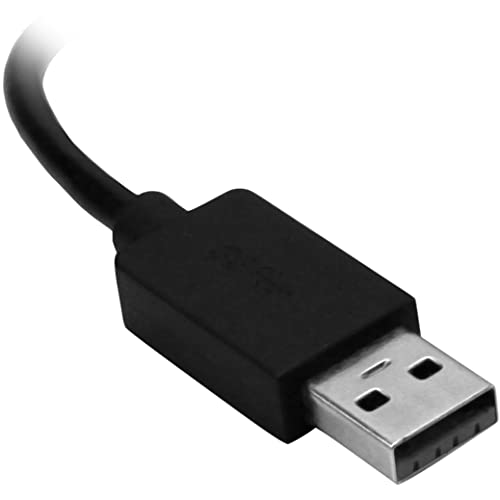 StarTech 4-Port USB-A Hub 5Gbps, 3x USB-A 1x USB-C, TAA (HB30A3A1CSFS) | SuperSpeed USB 3.0, Bus or self-powered, BC 1.2 charging to 12W per port, 20W total, Portable aluminum