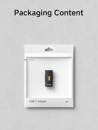 Hagibis 240W 80Gbps 8K@60Hz USB C Adapter, USB-C Female to Female Adapter, USB4 Connecter for Thunderbolt 5/4/3, Laptop, Switch, Dock, Mac, Tablet, iPhone 16 15 Pro Max (TUA07)