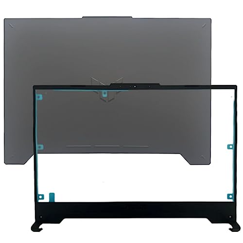 New Compatible Replacemen for ASUS TUF Gaming F15 A15(2022) FA507RC FA507RE FA507RM FX507ZE FX507ZC4 FX507ZM (1.LCD Rear Back Top Cover Case and LCD Front Bezel Cover) - color: (1.LCD Rear Back Top Cover Case and LCD Front Bezel Cover )