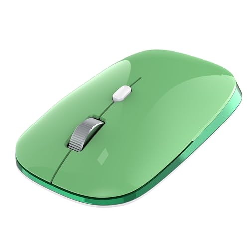 Wireless Mouse, Quiet 2.4G Optical Computer Mice with USB Receiver, Silent, 3 Adjustable DPI (800/1200/1600), Compatible with Laptop, Notebook, MacBook, Computer, Desktop, Mac, PC