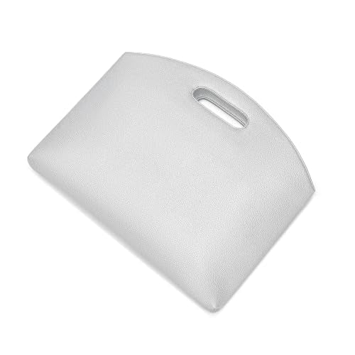 Official Document Computer Bag Stylishly Sleek with Multiple Compartments and Easy to Carry Design - color: Pearl Silver/Pu