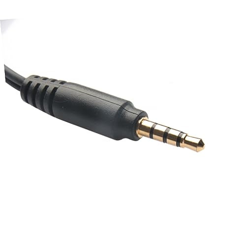 STOBOK 3.5mm Y Splitter Audio Cable Adapter for Headphone and Microphone Dual Female Output for Headsets Compatible PCs and Laptops