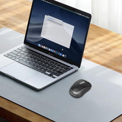 Wireless Mouse for Laptop, Silent Small Traval Mouse with USB, 2400 DPI, 2.4GHz Quiet Portable Computer Mice for Chromebook, Notebook