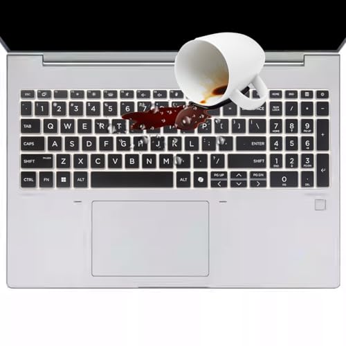 Keyboard Cover for 2026 2025 2024 HP ProBook 460 465 G11 16", HP EliteBook 660 665 G11 16 inch Laptop Accessories Protective Keyboard Cover Skin US Layout -Black - color: Black